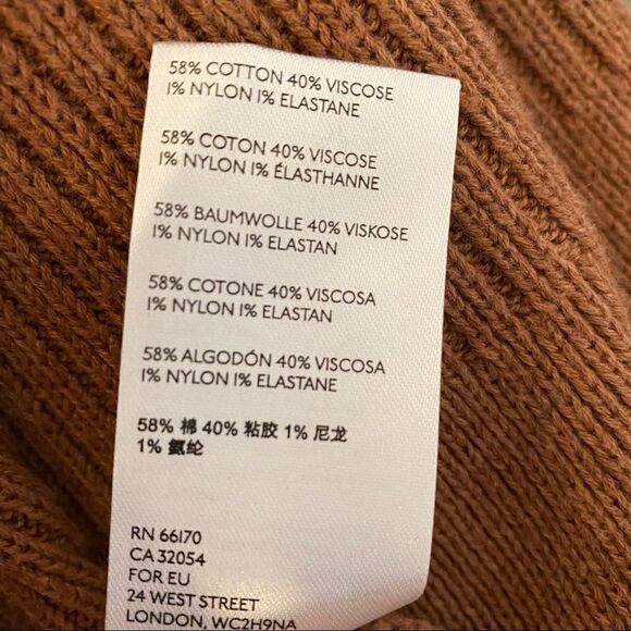 Nwt-Free People Solid Gold Ribbed Mini Skirt - Picture 9 of 10